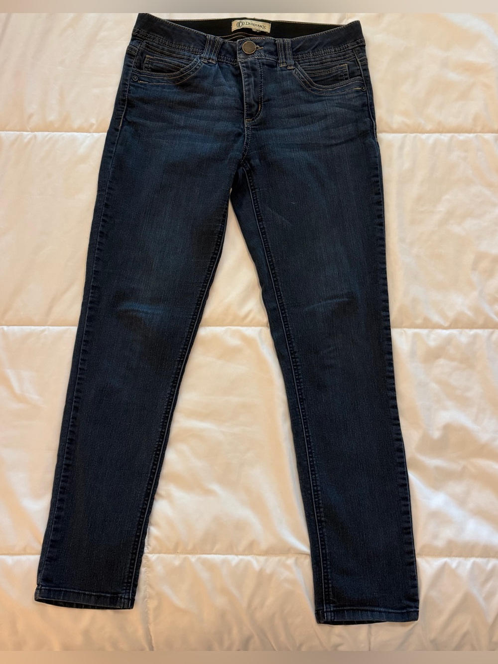 Democracy Women’s Blue Straight Leg Jeans